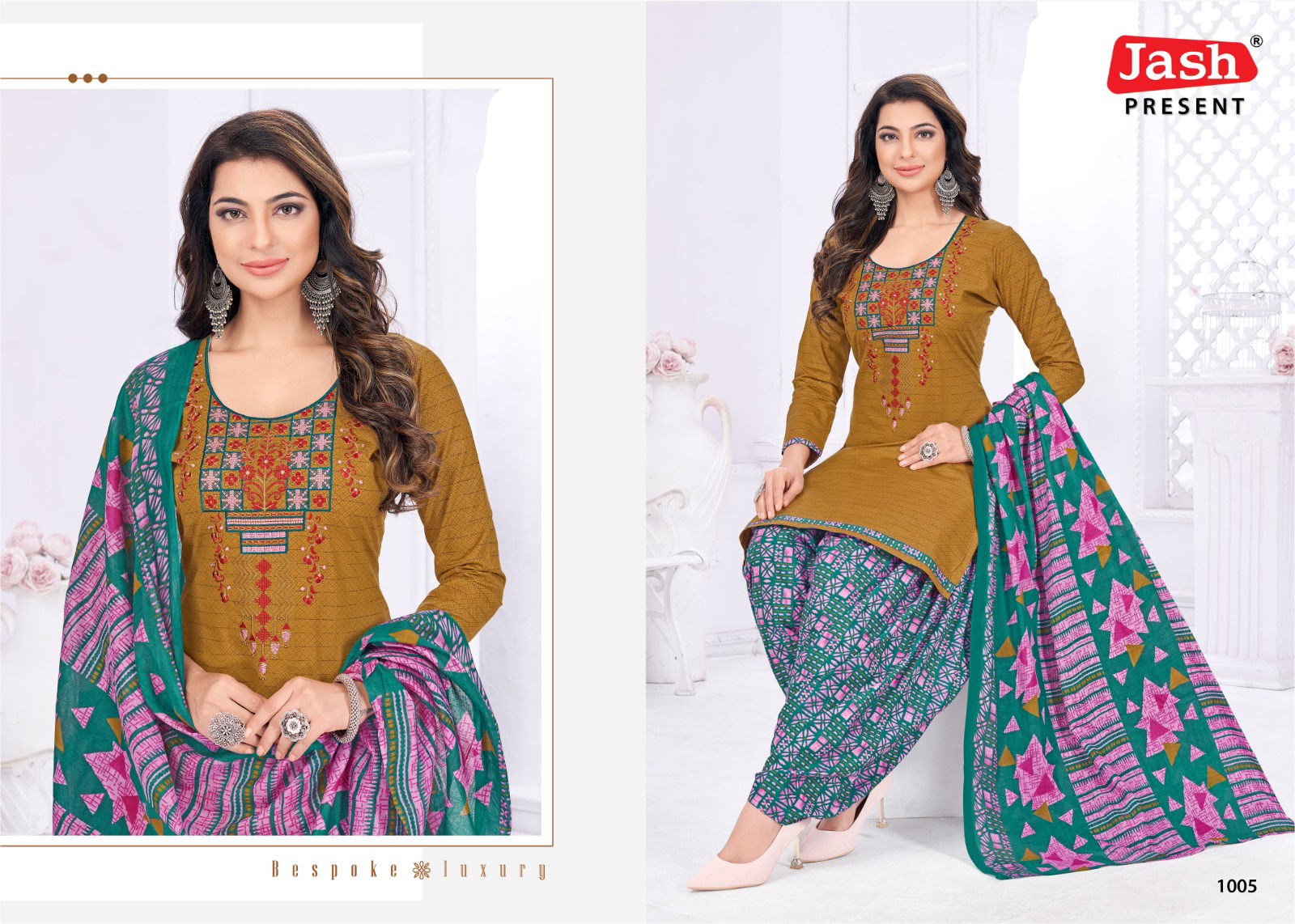 Jash Anupama Vol 1 Cotton Dress Materials Catalog
